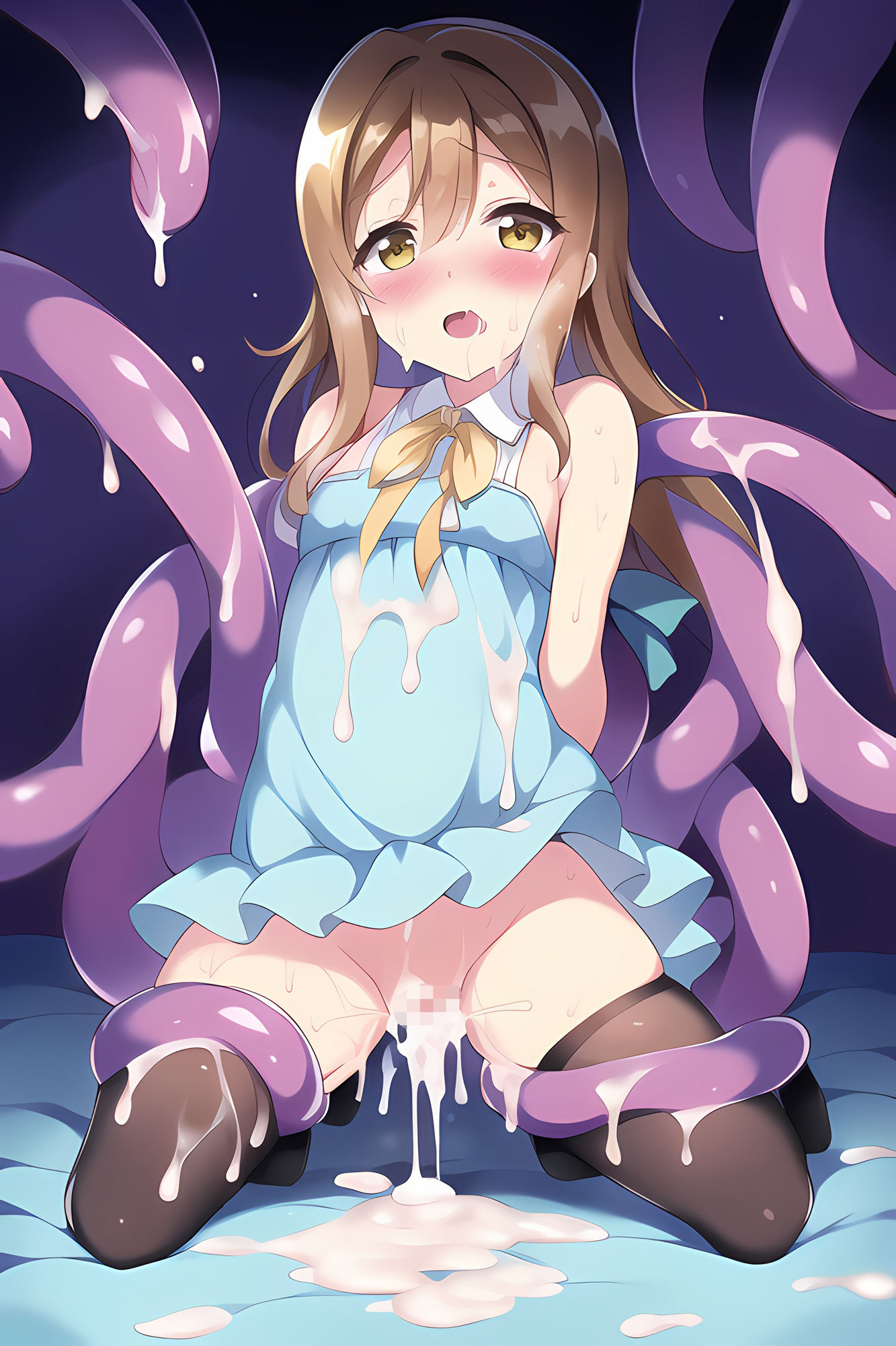 サンプル画像2:スクールアイドルKH触手CG集(AIで遊ぼ) [d_251180]