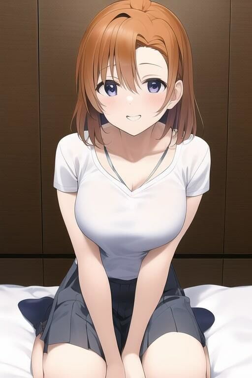 サンプル画像1:「健全な」高坂穂乃果(歪) [d_251388]