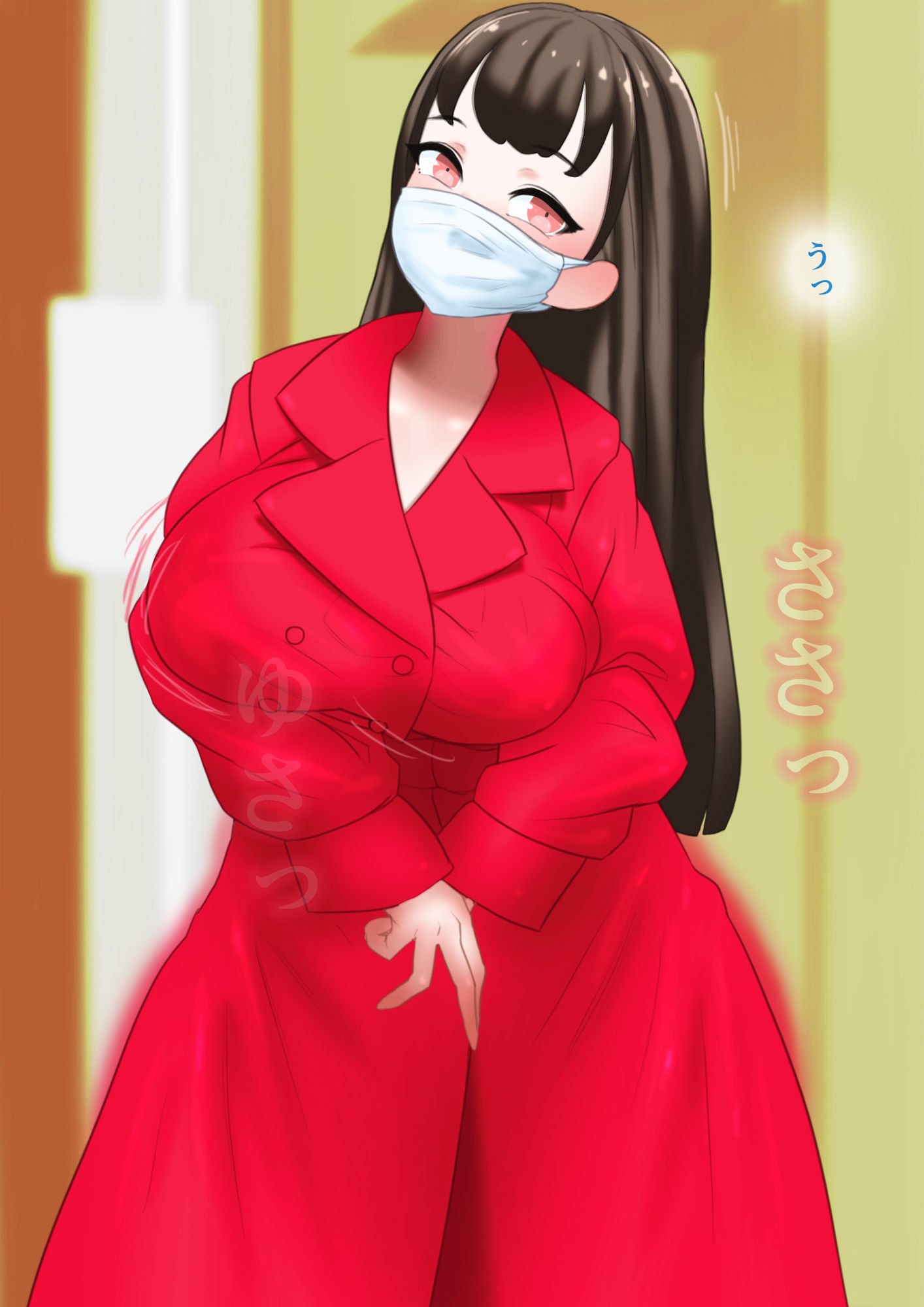 サンプル画像4:口裂け女が「あたしきれい？」と脅してきたから着てやった(SENIPHA) [d_251393]