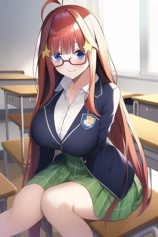 サンプル画像1:中野五◯のエッチな日常(夢海ルナ) [d_251517]