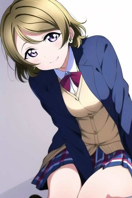 サンプル画像2:「健全な」小泉花陽(歪) [d_251553]