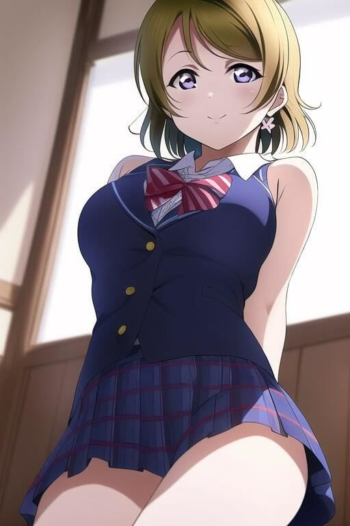 サンプル画像3:「健全な」小泉花陽(歪) [d_251553]