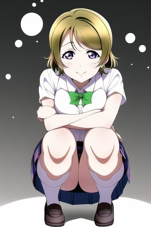 サンプル画像5:「健全な」小泉花陽(歪) [d_251553]