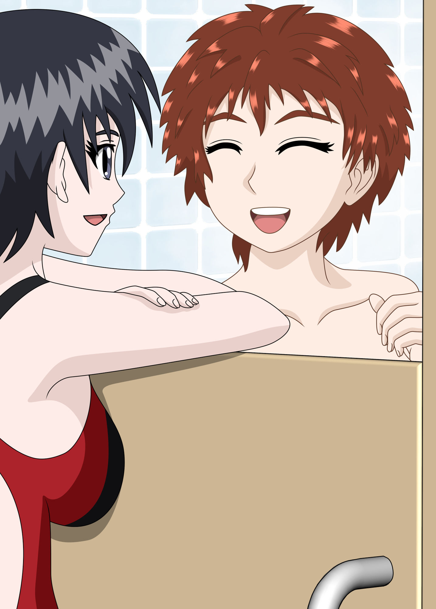 サンプル画像2:卑小で卑屈な奴らの卑劣で卑猥な行為 〜水泳部編 第二章〜(隠縁) [d_251684]