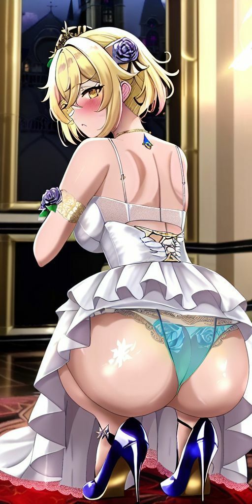 サンプル画像5:AIイラスト集「パンツショット・617枚」(AI_freaks) [d_251709]