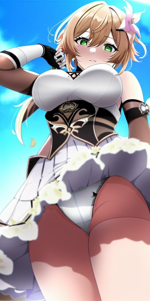 サンプル画像6:AIイラスト集「パンツショット・617枚」(AI_freaks) [d_251709]