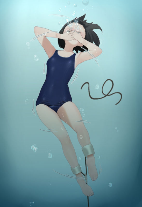 サンプル画像3:水責めイラスト集(別の部屋) [d_251898]