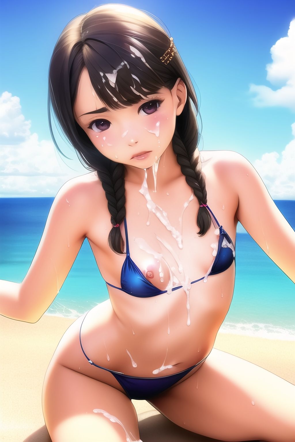 嫌な顔されながら見せてもらったおっぱいにぶっかけたいVol.4