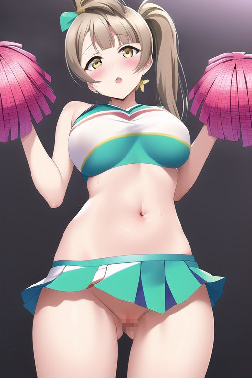 サンプル画像6:ラ○ライブ！CG集 南こ〇り（チア） R-18あり(メンダコ) [d_252096]