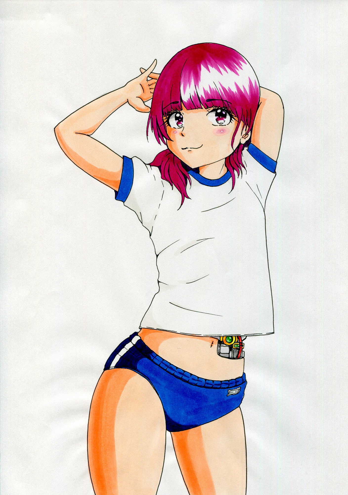 サンプル画像4:改造少女（手書き＋AI生成CG）(改造少女 Cyborg Girls) [d_252356]