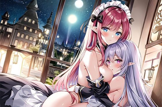 サンプル画像2:メイドエルフのオシゴト / R-18 CG集 （104枚）(AngelAkiha) [d_252768]