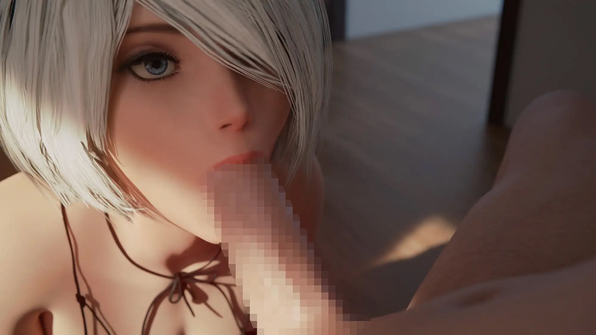 サンプル画像3:アンドロイドをエッチに調教する簡単なお仕事 （3D動画版）(HVR) [d_252918]