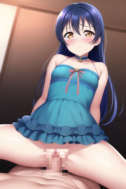 サンプル画像5:ラ○ライブ！CG集 園○海未（ドレス） R-18あり(メンダコ) [d_252948]