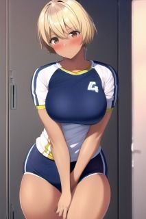 サンプル画像2:更衣室でHなことしちゃうアスリート女子 – 褐色少女との思い出 Vol.4(ゆでたにぼし) [d_253021]