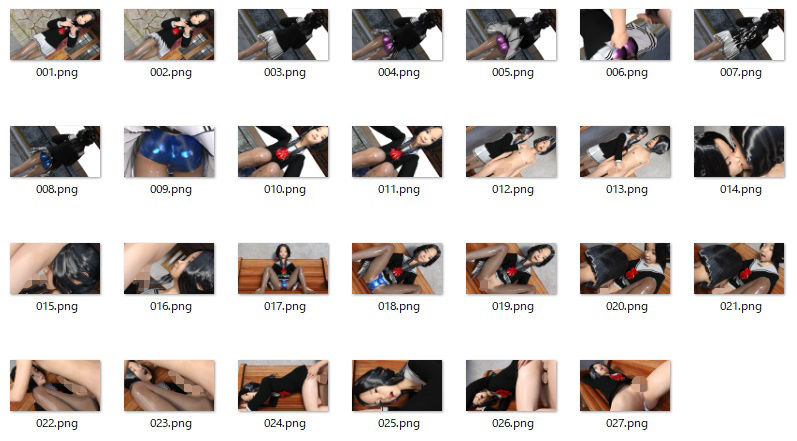 サンプル画像5:からかうつもりがメス堕ちした偽JK(ハードコア001) [d_253194]