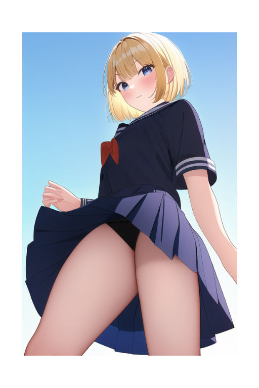 サンプル画像3:JKパンチラCG集(VV) [d_253210]