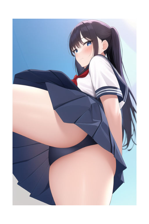 サンプル画像6:JKパンチラCG集(VV) [d_253210]