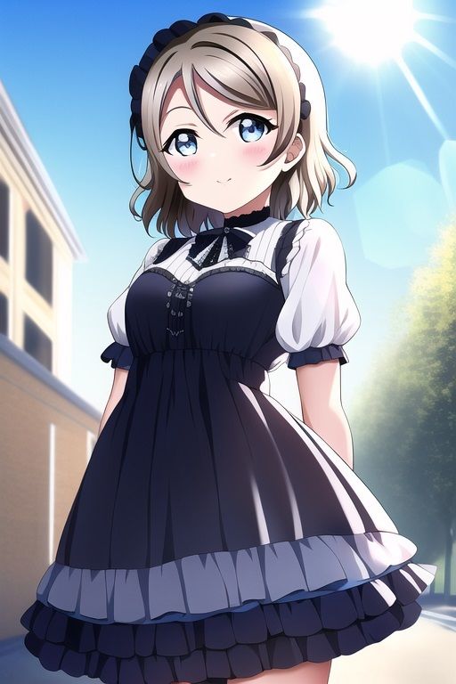 サンプル画像6:ラ○ライブ！サンシャイン！！CG集 渡○曜（ゴスロリ） R-18あり(メンダコ) [d_253285]