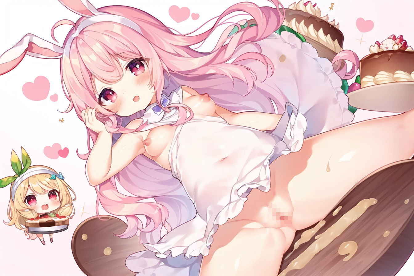 サンプル画像4:メルヘンの国！かわいいエッチなうさぎさん！(ふぁんらぼ) [d_253339]