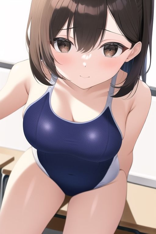 サンプル画像1:アイドル級茶髪美女スクール水着詰め合わせVol.2(白雪くるみ) [d_253573]