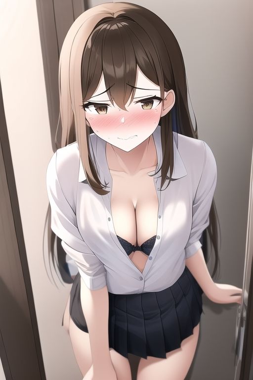 サンプル画像1:アイドル級茶髪美女、校内羞恥プレイ詰め合わせVol.2(白雪くるみ) [d_253721]