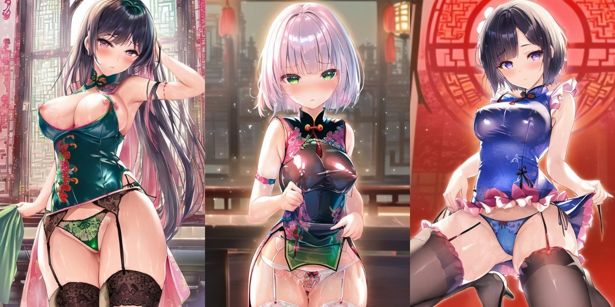 サンプル画像2:チャイナっ娘(X) [d_253775]