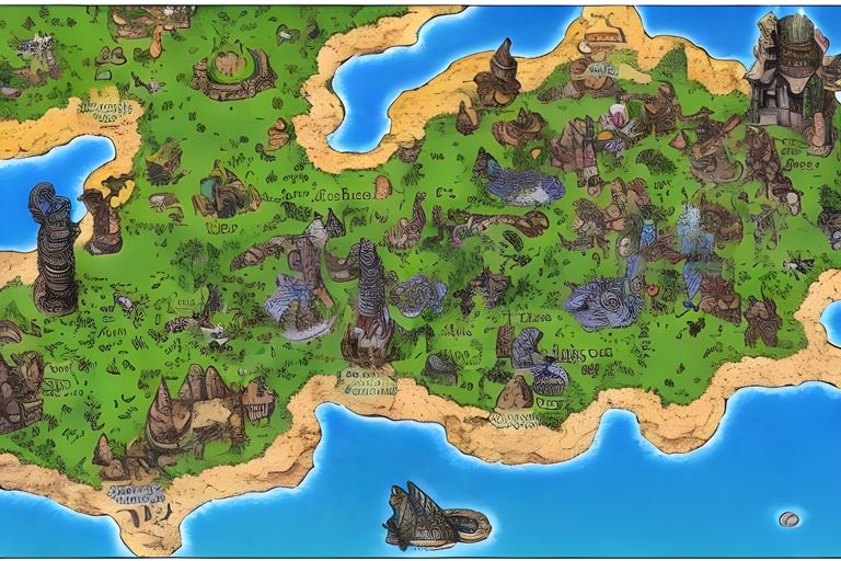 サンプル画像2:画像素材集「ファンタジーマップ・イメージコレクション」(ラスト・ゲームメーカー) [d_253818]