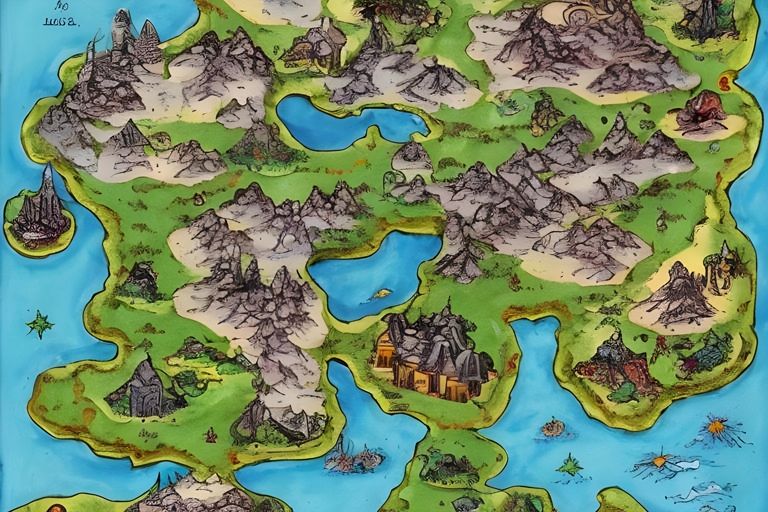 サンプル画像4:画像素材集「ファンタジーマップ・イメージコレクション」(ラスト・ゲームメーカー) [d_253818]