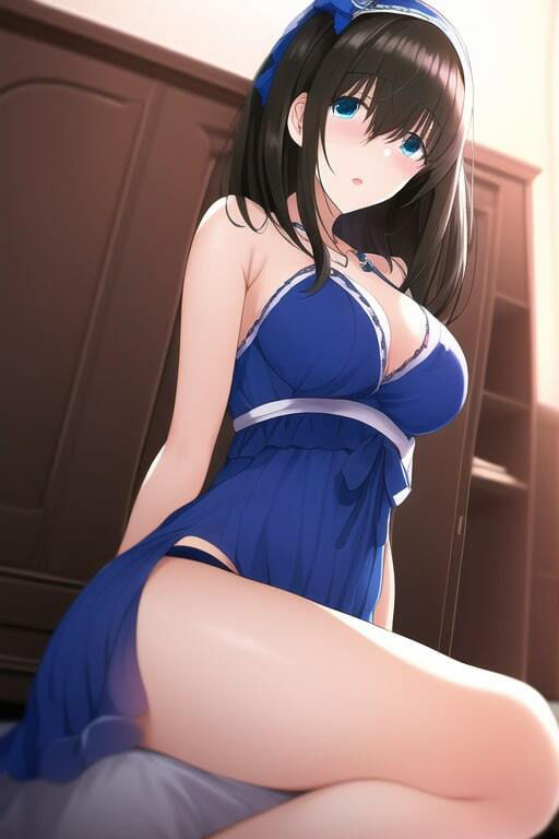 サンプル画像5:「健全な」鷺沢文香(歪) [d_253839]