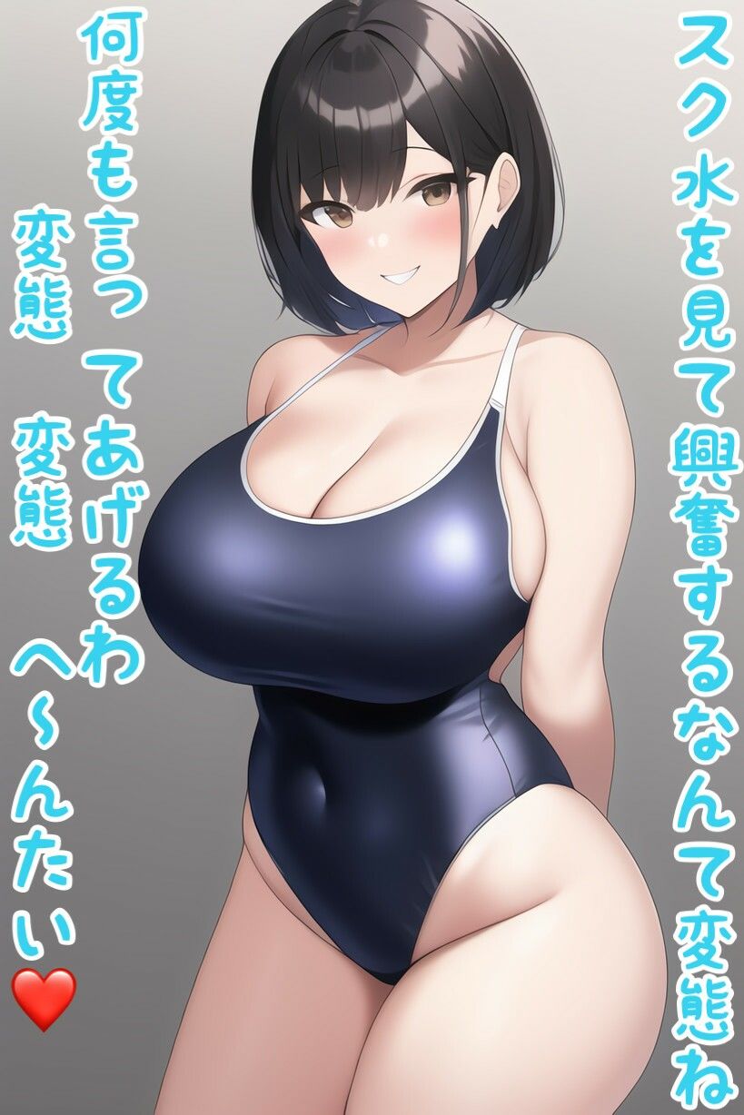 サンプル画像3:M向け言葉責め・罵倒イラスト集(ピッチリスキー) [d_253922]