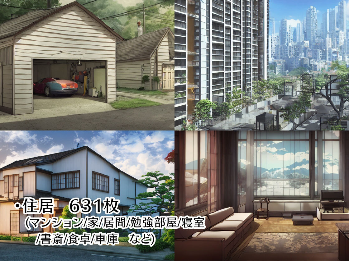 サンプル画像4:著作権フリー背景美術素材集 BGArt 01 「現代編」(グランドゼロ) [d_253931]