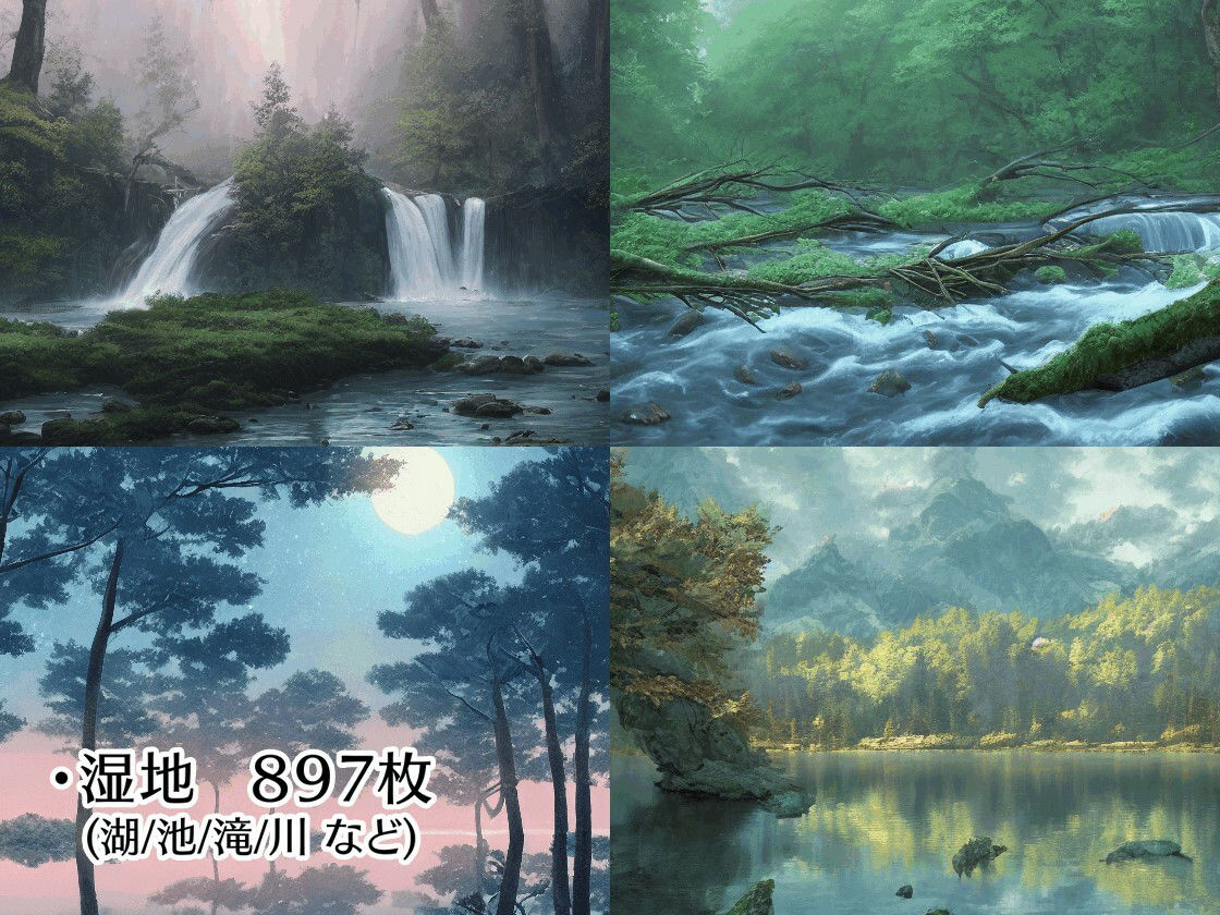 サンプル画像4:著作権フリー背景美術素材集 BGArt 03 「自然編」(グランドゼロ) [d_253934]