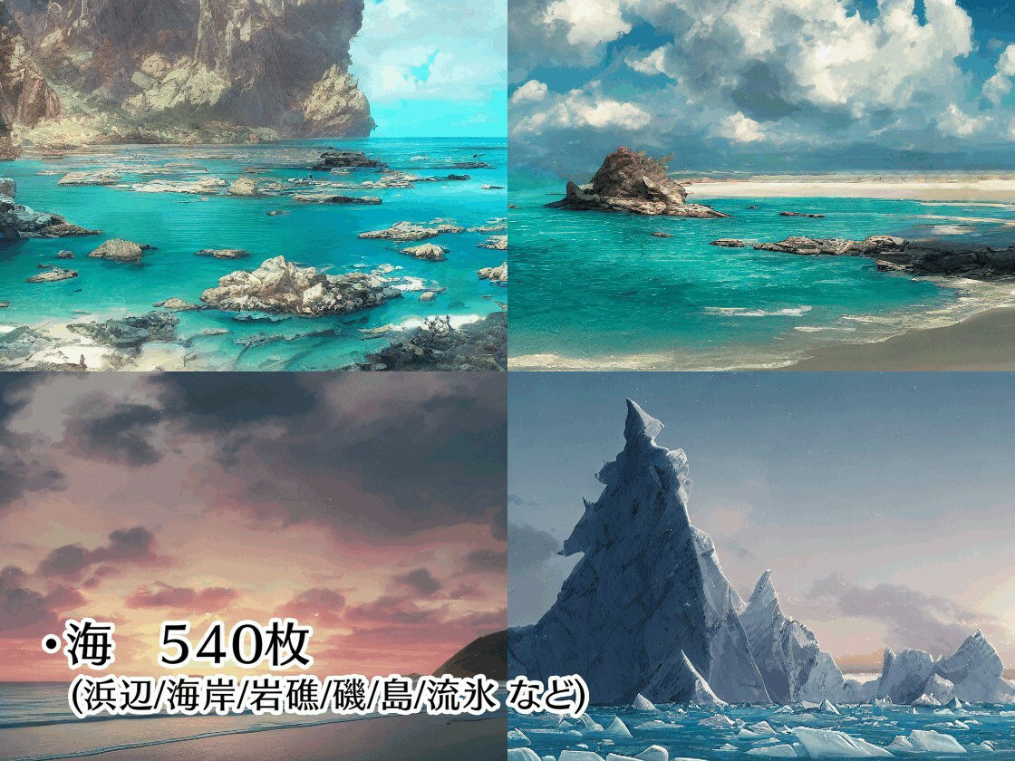 サンプル画像6:著作権フリー背景美術素材集 BGArt 03 「自然編」(グランドゼロ) [d_253934]