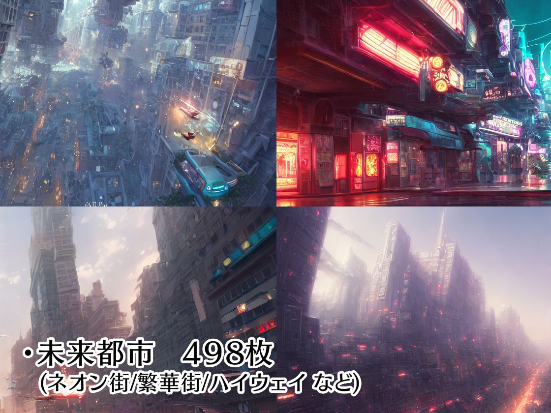 サンプル画像1:著作権フリー背景美術素材集 BGArt 04 「Sci-Fi編」(グランドゼロ) [d_253935]