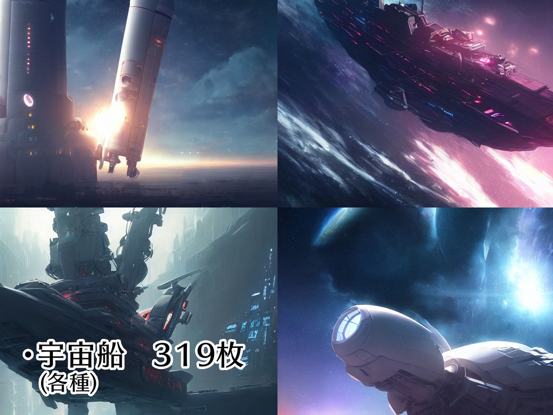 サンプル画像3:著作権フリー背景美術素材集 BGArt 04 「Sci-Fi編」(グランドゼロ) [d_253935]