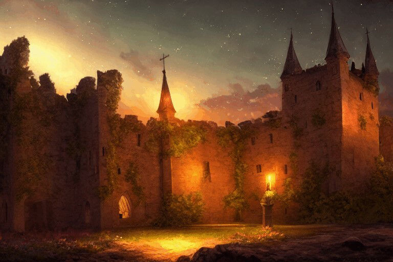 サンプル画像6:著作権フリー背景美術素材集 BGArt 05 「幻想世界II」(グランドゼロ) [d_253938]