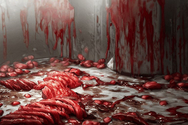 サンプル画像1:著作権フリー背景美術素材集 BGArt 06 「ホラー編」(グランドゼロ) [d_253940]