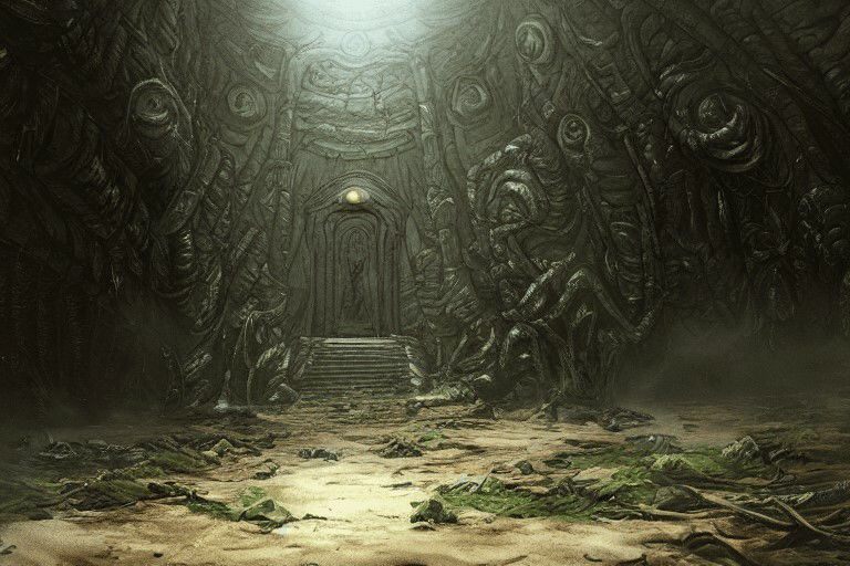 サンプル画像5:著作権フリー背景美術素材集 BGArt 06 「ホラー編」(グランドゼロ) [d_253940]