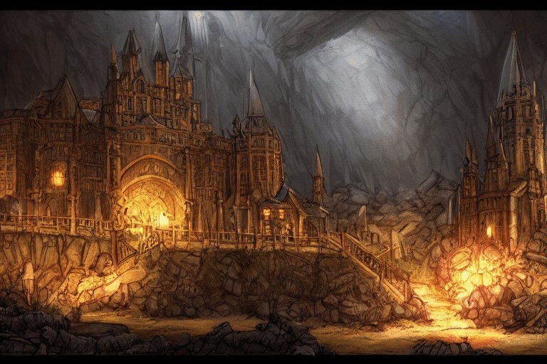 サンプル画像6:著作権フリー背景美術素材集 BGArt 08 「幻想世界III」(グランドゼロ) [d_253943]