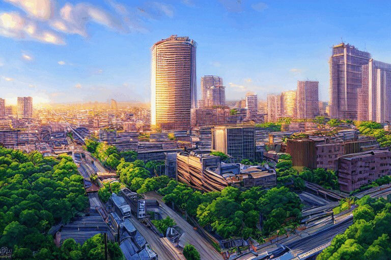 サンプル画像1:著作権フリー背景美術素材集 BGArt 09 「現代編II」(グランドゼロ) [d_253944]