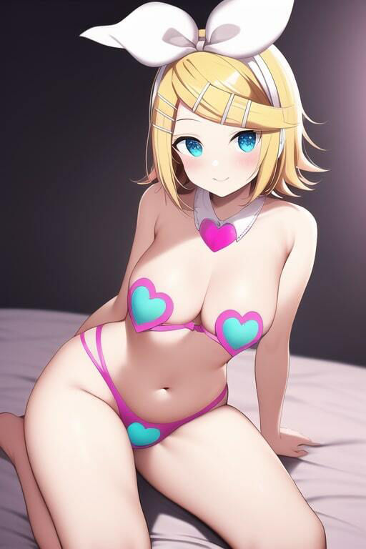 サンプル画像4:「健全な」鏡音リン(歪) [d_254104]