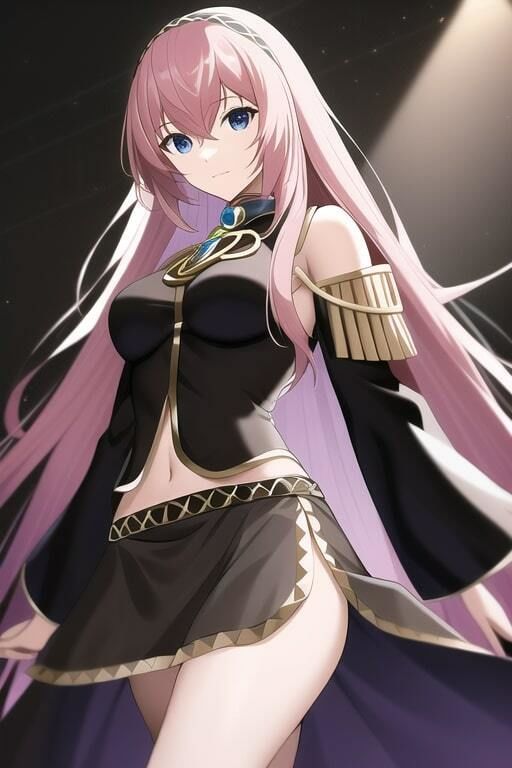 サンプル画像2:「健全な」巡音ルカ(歪) [d_254106]