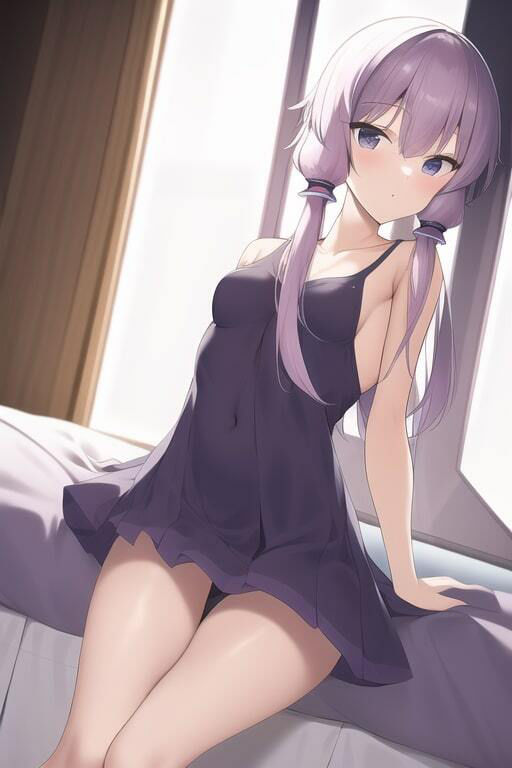 サンプル画像1:「健全な」結月ゆかり(歪) [d_254112]