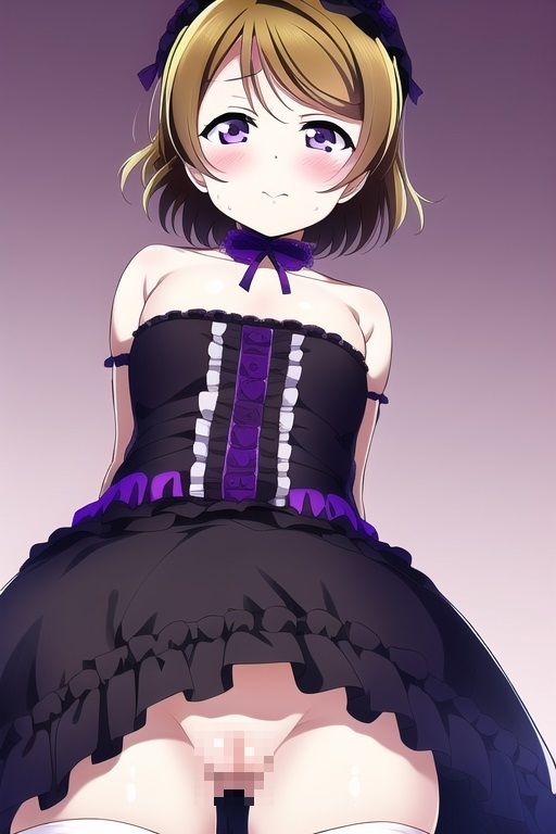 サンプル画像2:ラ○ライブ！CG集 小○花陽（ゴスロリ） R-18あり(メンダコ) [d_254211]