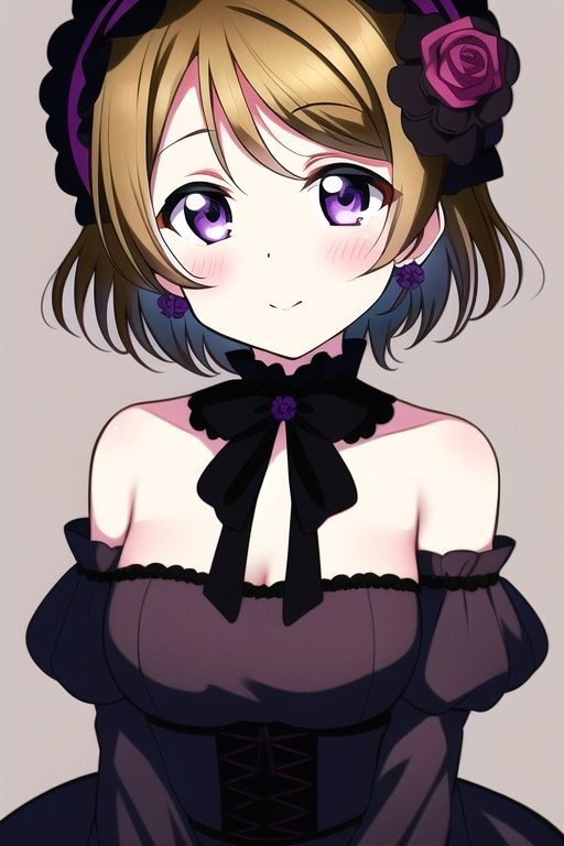 サンプル画像3:ラ○ライブ！CG集 小○花陽（ゴスロリ） R-18あり(メンダコ) [d_254211]