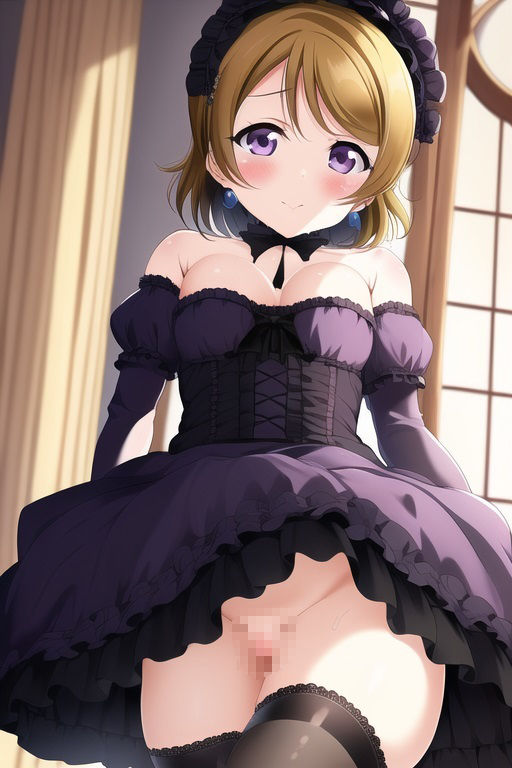 サンプル画像6:ラ○ライブ！CG集 小○花陽（ゴスロリ） R-18あり(メンダコ) [d_254211]