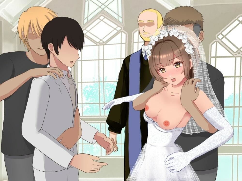 結婚式乱入！花嫁の浮気を暴露し、ウエディングドレスのまま公開NTR羞恥セックス！