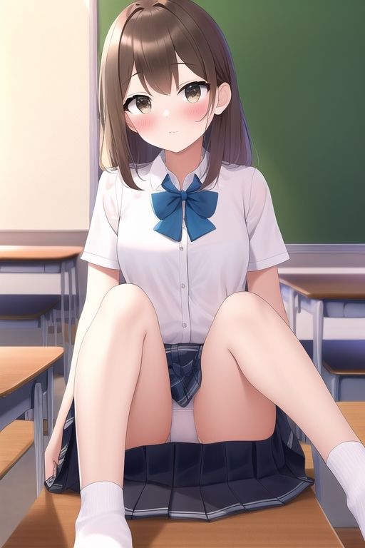 サンプル画像1:アイドル級茶髪美女、校内強●下着露出詰め合わせ(白雪くるみ) [d_254253]