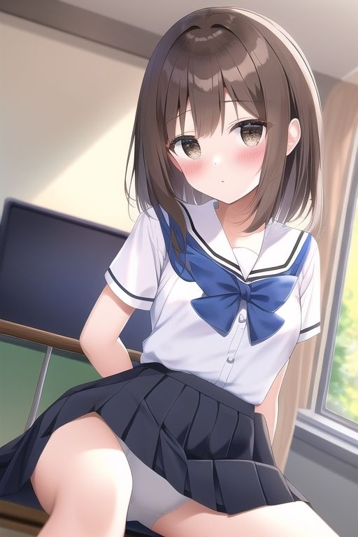 サンプル画像2:アイドル級茶髪美女、校内強●下着露出詰め合わせVol.2(白雪くるみ) [d_254398]