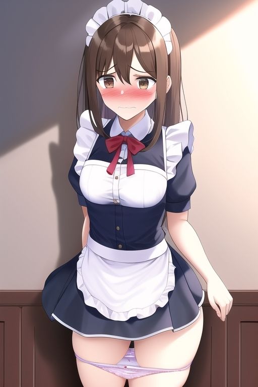 サンプル画像2:アイドル級茶髪美女、絶対服従メイド詰め合わせ(白雪くるみ) [d_254542]